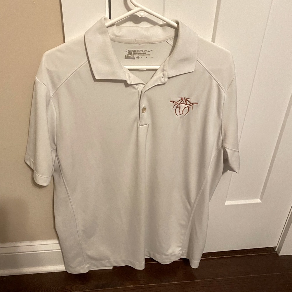 Texas Longhorns Nike Golf Polo: Men’s Large